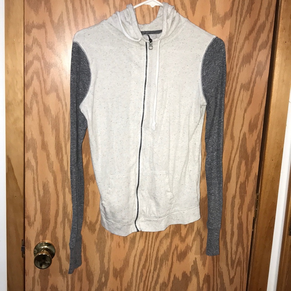 Zip up hoodie. Worn ONCE